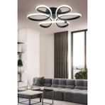 Woodhub Alis Modern Siyah Plafonyer Tavana Beyaz Işık Sıfır Salon Mutfak Yatak Odası LED Avize - 1 - Ahşap