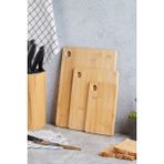 Woodhub Bambu 3 Lü Kesme Tahtası Seti Takımı 3 Boy 12944