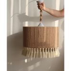 Woodhub Bebek Odası Makrome Avize & Avize 30 cm - 1 - Ahşap