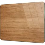 Woodhub Cam Kesme Tahtası Ahşap Meşe Desenli 30 x 40 cm