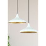 Woodhub Champion Beyaz Ikili Avize Sarkıt Retro Lamba Mutfak Salon Masa Üstü Kuaför Lambalar Avizeler - 1 - Ahşap
