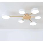 Woodhub Conza LED Avize 6'lı - 1 - Ahşap