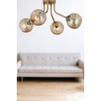 Woodhub David 4lü Eskitme Bal Camlı Modern Genç Odası Mutfaksalon Avize - 1 - Ahşap