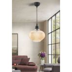 Woodhub Dekoratif Bal Renk Tekli Cam Sarkıt KURE2602A62BL - 1 - Ahşap