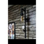 Woodhub Dekoratif Duvara Borudan Lambader - 1 - Ahşap