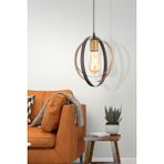 Woodhub E27 Avanos Tekli Siyah Modern Koridor Mutfak Salon Retro Avize Mutfak Modern Siyah 1