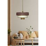 Woodhub E27 Myk Spor Sarkıt Avize E332 Salon / Oturma Odası Plastik Altın Modern 34 x 48 1 51-60 cm