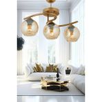Woodhub Elite 3lü Eskitme Bal Camlı Modern Mutfak Yatak Odası Salon Avize - 1 - Ahşap