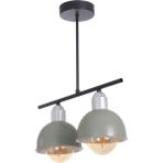 Woodhub Elton Modern Tasarım Yatak Odası - Salon - Mutfak - Cafe Yeşil Renk 2 Li Avize - 1 - Ahşap