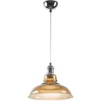 Woodhub Fa Modern Krom Füme Camlı Hol - Mutfak Tekli Avize - 1 - Ahşap