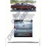Woodhub Fiat Linea Uyumlu Cam Çıtası 8 Parça Paslanmaz Çelik 2007- ve Bagaj Alt Çtası