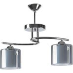 Woodhub Fuji Modern Çiftcam Salon - Mutfak - Yatak Odası 2 Li Avize - 1 - Ahşap