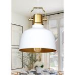 Woodhub Gold Iç Yüzeyli Beyaz Retro Sarkıt AYD-3656 - 1 - Ahşap