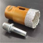 Woodhub Granit Mermer Fayans Seramik Delme Karot 33MM Buat Açma - Altın
