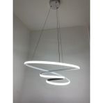 Woodhub Gu5.3 Minel Dekor Sarkıt Halka Model LED50 Cm, Tavan Lambası, Modern Aydınlatma,dekoratif Şık Avize