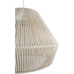 Woodhub Hasır Makrome Hasır Tasarım Avize E27 1 Ekru