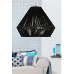 Woodhub Kalte Tekli Avize Siyah 40 cm Örgülü - 1 - Ahşap