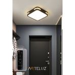 Woodhub Kare Model Modern Plafonyer Avize (30 x 30 cm ) - 1 - Ahşap