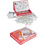 Woodhub Manyetik Tablet Yazı Tahtası Eğitici Oyuncak Alfabe Harfler Eğitim Seti - Ahşap Desenli