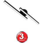 Woodhub Marea ( Siyah Kasa, Beyaz Işık ) Ledli Modern Plafonyer LED Avize, Salon, Mutfak, Oturma Odası - 1 - Ahşap