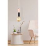 Woodhub Metalik Miranda Tekli Bakır Modern Sarkıt Mutfak Salon Sarkıt Avize Metal 1 Mutfak Modern E27