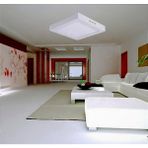 Woodhub Modern 24W Tavana Sıfır Avize 6500K Beyaz Işık Ev Ofis Banyo Balkon Wc Aydinlatmasi LED Armatur - 1 - Ahşap