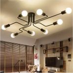 Woodhub Modern 8 Kol Örümcek Avize - 1 - Ahşap