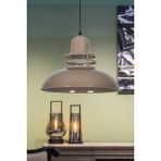 Woodhub Modern Fener Modern Tasarım Sıvama Sarkıt Metal Kahverengi Sarkıt Renk Cafe - Mutfak Tekli Avize Me