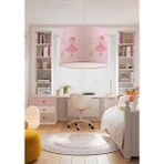 Woodhub Modern Homing Kids Kumaş Pembe Baskılı Çocuk Odası Sarkıt 28LI?K AYD-2920 Bebek / Çocuk Odası E27 1