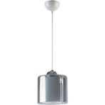 Woodhub Modern Tasarım Füme Çift Camlı Salon - Mutfak Tekli Avize - 1 - Ahşap
