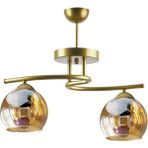 Woodhub Mutfak Fuji Özel Tasarım Spor Modern Eskitme Kasa Bal Rengi Salon - Mutfak - Yatak Odası 2 Li Avize
