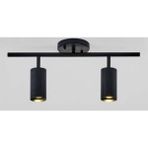 Woodhub Mylights Mat Siyah Ikili LED Spot LED Aplik LED Avize Günışığı Ampullü - 1 - Ahşap