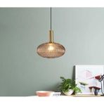 Woodhub Mylights Rustik Bal Sarkıt Avize 25 cm Bronz Askılı Spor Tekli Avize - 1 - Ahşap