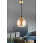 Woodhub Nisa Luce Çatlatma Cam Sarkıt - Bal - 1 - Ahşap