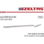 Woodhub Oluklu Kıvrık Uçlu Levye 600 mm (6360260600)