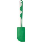 Woodhub Pasta Spatulası Tekli Meridyendukkan Yeşil-Beyaz Renk 25 cm Pratik Mutfak Gereçleri