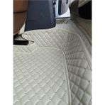 Woodhub Peugeot Pejo 307 2001-2008 Bej Krem Renk Araca Özel 8d Premium Yeni Nesil Havuzlu Deri Oto Paspas - Siyah