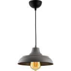 Woodhub Retro Rustik Model Modern Metal Tekli Sarkıt Siyah Avize Cafe - 1 - Ahşap