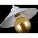 Woodhub Retro Rustik Model Tekli Beyaz Sarkıt Avize - 1 - Ahşap