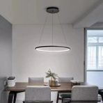 Woodhub Robin Tekli Siyah Sarkıt Avize Beyaz Ledli - 1 - Ahşap