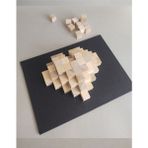 Woodhub Store Ahşap Küp Bloklar 2 cm - 25 Adet - Doğal Ahşap Küp- Ahşap Oyuncak- Ahşap Hobi Ürünü - Ahşap Desenli