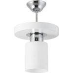 Woodhub Tekli Modern Spor Model Yuvarlak Tepsi Beyaz Avize - 1 - Ahşap