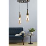 Woodhub TT023-2Y-SY-ESK Eskitme 2 Li Damla Modeli Yuvarlak Avize - 1 - Ahşap