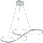 Woodhub TT025-BY Yılan Modeli Mat Beyaz ( 3 Renk Işık ) LED Avize - 1 - Ahşap