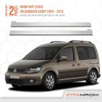 Woodhub Volkswagen Caddy Sürgülü Kapı Çıtası 2 Parça 2003- 2015