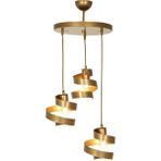 Woodhub Yargı 3.lü Tepsili Avize Eskitme - 1 - Ahşap