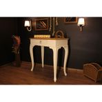 Wooding 80 Cm Masif Naturel Beyaz Dresuar