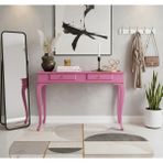 Wooding Mobilya 100 cm Masif Çekmeceli Lükens Pembe Dresuar