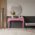Wooding Mobilya 100 cm Masif Rustik Pembe Dresuar