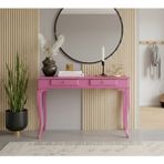 Wooding Mobilya 110 cm Masif Çekmeceli Lükens Pembe Dresuar